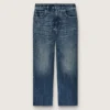 Jeans bootcut da bambine Journey in denim blu con strass sfumati