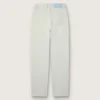 Jeans da donna sbiaditi con cristalli cabochon