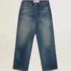 Jeans da uomo dal taglio ampio e dal lavaggio medio per il Capodanno cinese