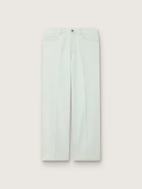Jeans da uomo in denim azzurro