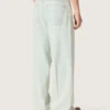 Jeans da uomo in denim azzurro