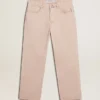 Jeans da uomo tinti di rosa