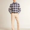 Jeans da uomo tinti di rosa