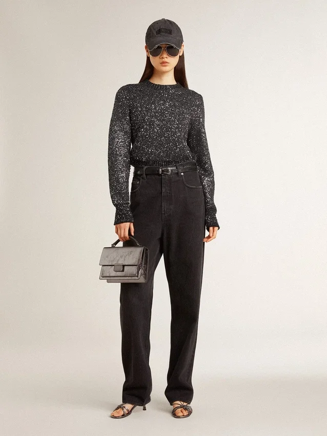 Jeans neri da donna