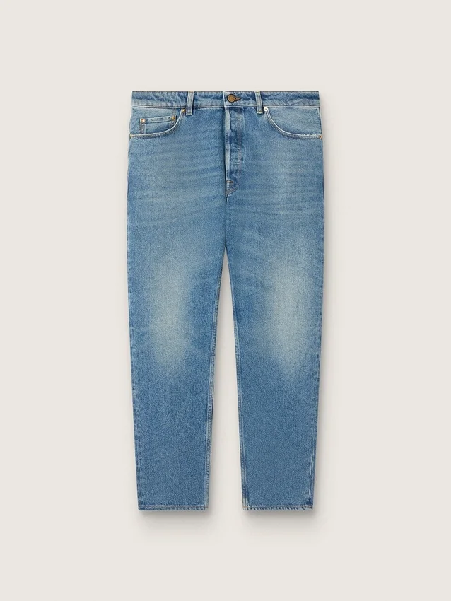 Jeans slim fit da uomo con lavaggio medio