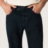 Jeans slim fit da uomo in denim elasticizzato indaco scuro