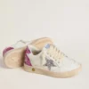 Junior Ball Star con stella glitterata argento e linguetta sul tallone glitterata rosa
