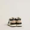 Junior June in nappa con inserti in pelle scamosciata e stella in pelle nera