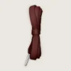 Lacci Burgundy LTD con cuori ricamati e logo a contrasto