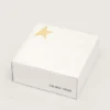 Lacci neri con strass Swarovski color argento