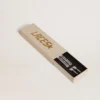Lacci in cotone grigio con logo nero a contrasto