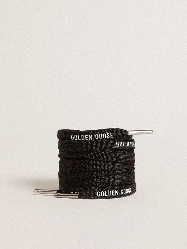 Lacci in cotone nero