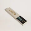 Lacci in lurex grigio con logo nero a contrasto