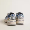 Lightstar da donna in rete azzurra con stella in TPU bianco e inserti argentati a base biologica