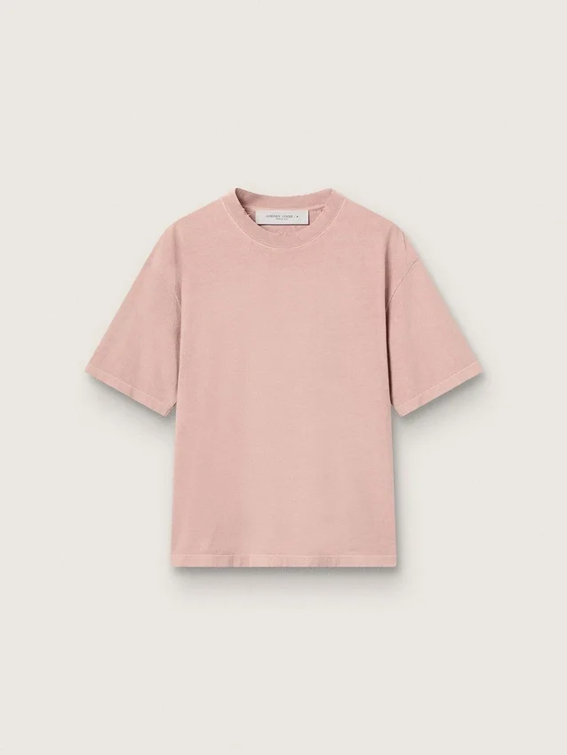 Maglietta rosa cipria con logo rovesciato sul retro - Capsule Jersey