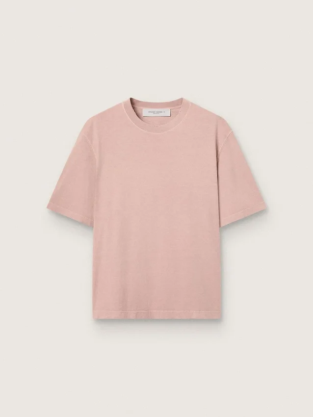Maglietta rosa cipria con logo rovesciato sul retro - Capsule Jersey