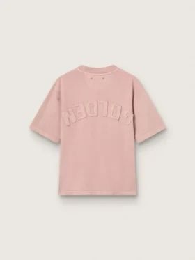 Maglietta rosa cipria con logo rovesciato sul retro – Capsule Jersey