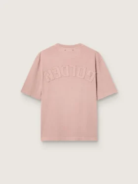 Maglietta rosa cipria con logo rovesciato sul retro – Capsule Jersey