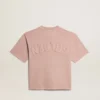 Maglietta rosa cipria con logo rovesciato sul retro - Capsule Jersey