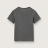 Maglietta slim fit dall’effetto consumato in grigio antracite