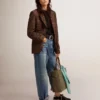Maglione da donna a girocollo in lana nera