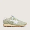 Marathon da donna in nylon verde salvia con stella bianca