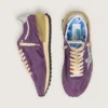 Marathon da donna con tomaia in nylon viola e stella bianca