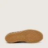 Marathon Speed da donna in pelle di cavallino con stampa leopardata beige e nera e stella in pelle nera