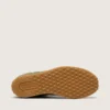 Marathon Speed da donna in pelle verde oliva con stella color crema