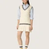 Marathon Speed da donna in pelle verde oliva con stella color crema