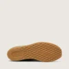 Marathon Speed da uomo in pelle verde oliva con stella color crema