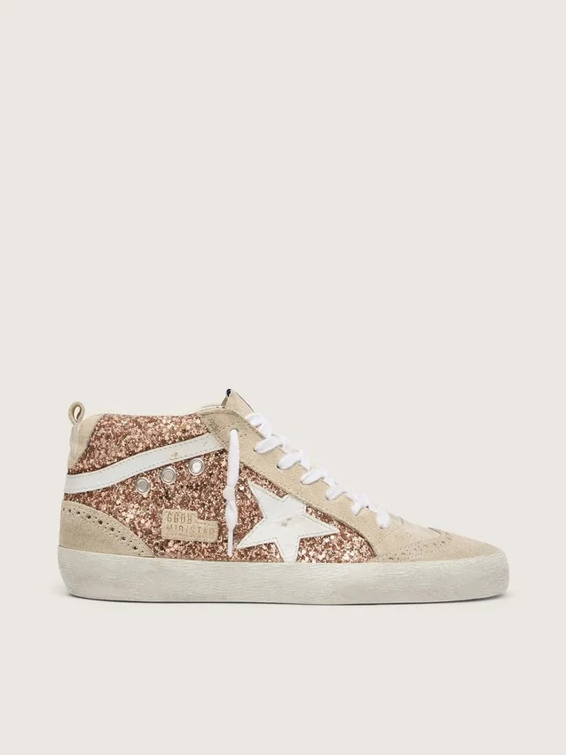 Mid Star da donna con glitter rosa