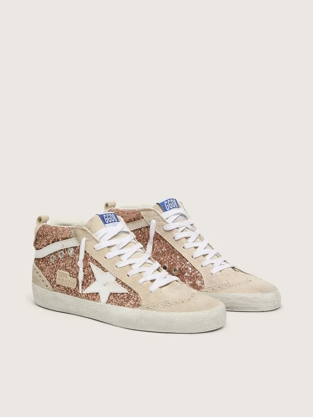 Mid Star da donna con glitter rosa