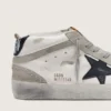 Mid Star da uomo bianche con stella nera