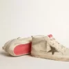 Mid Star LTD da donna con stella in pelle color bronzo e decorazione “flash” in cristalli Swarovski