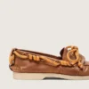 Mocassino Cruise da donna in pelle color tabacco