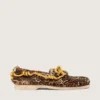 Mocassino da donna Cruise in pelle di pony con stampa leopardata