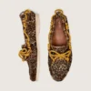 Mocassino da donna Cruise in pelle di pony con stampa leopardata