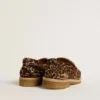 Mocassino da donna Jerry in pelle di pony con stampa leopardata