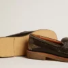 Mocassino Jerry da donna in pelle nera