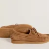 Mocassino Young Cruise in pelle scamosciata marrone chiaro