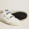 Old School a base biologica con stella traforata e linguetta sul tallone glitterata