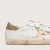 Old School da donna con stella dorata in pelle laminata