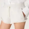 Pantaloncini da donna Star in felpa grigia melange