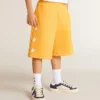 Pantaloncini per bambini giallo senape