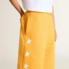 Pantaloncini per bambini giallo senape