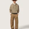 Pantaloni cargo beige kaki