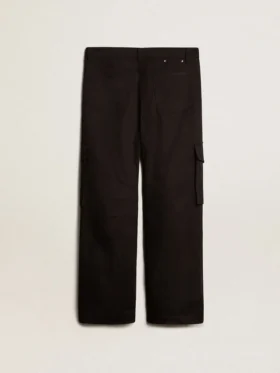 Pantaloni cargo neri