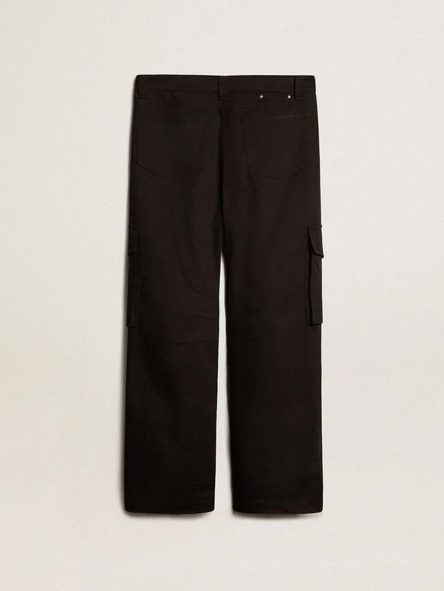 Pantaloni cargo neri