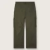 Pantaloni cargo verde oliva